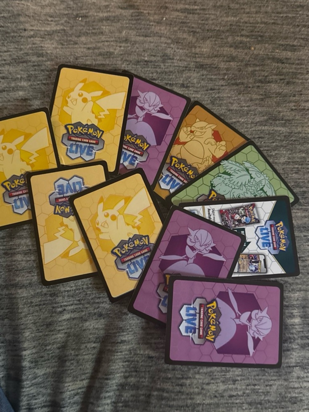 10 Pokemon TCG Live Cards- Live codes